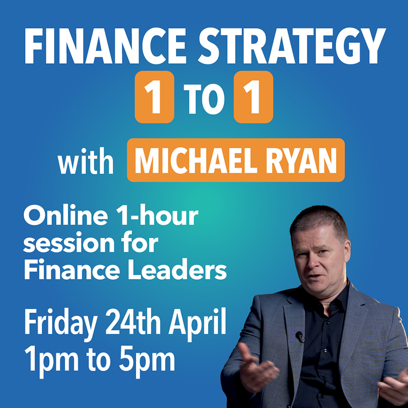Online Finance Strategy 1 to 1. Friday 24th April.
